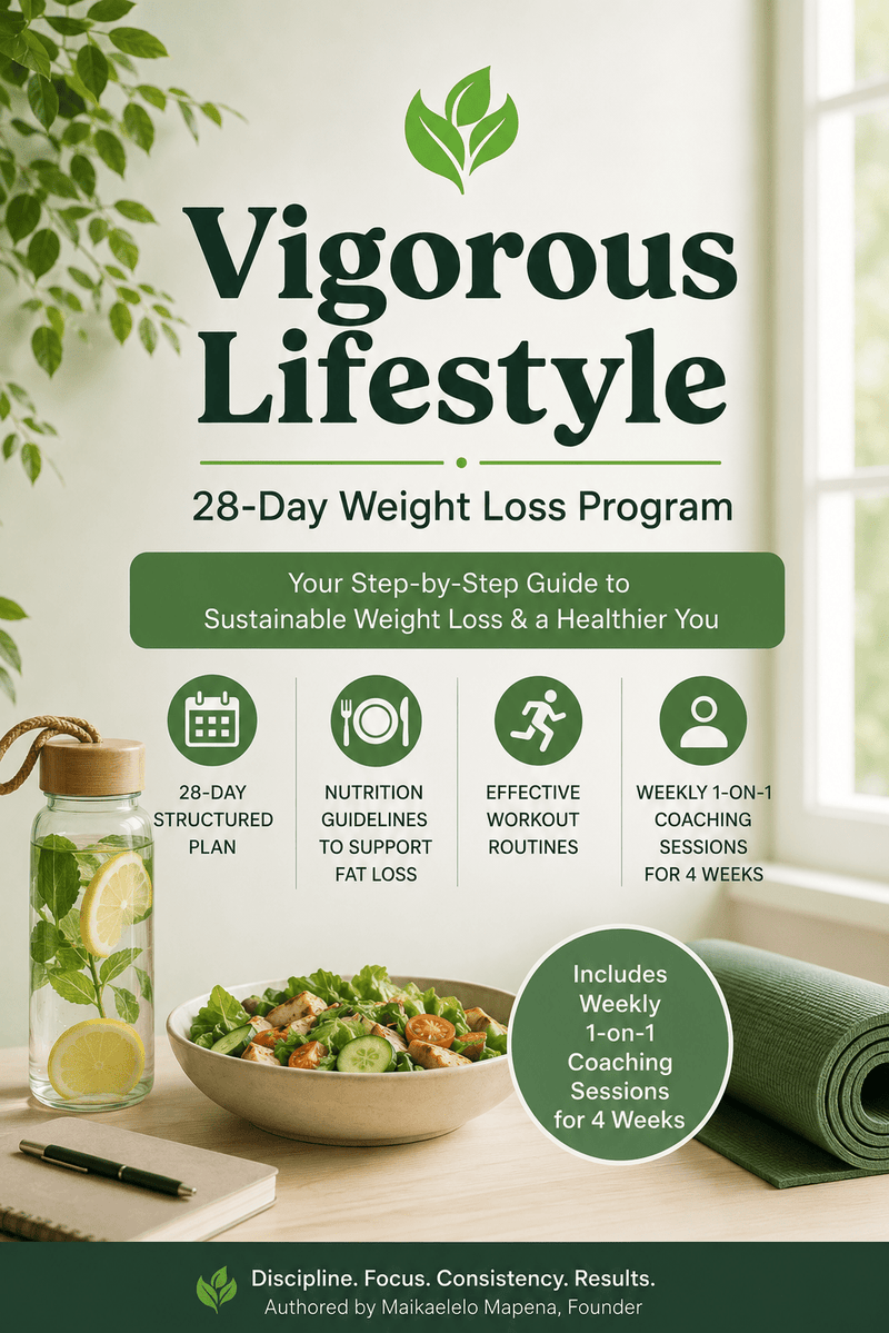 28-Day Weight Loss Program (Beginner Friendly) - E-Book - Vigorous Lifestyle