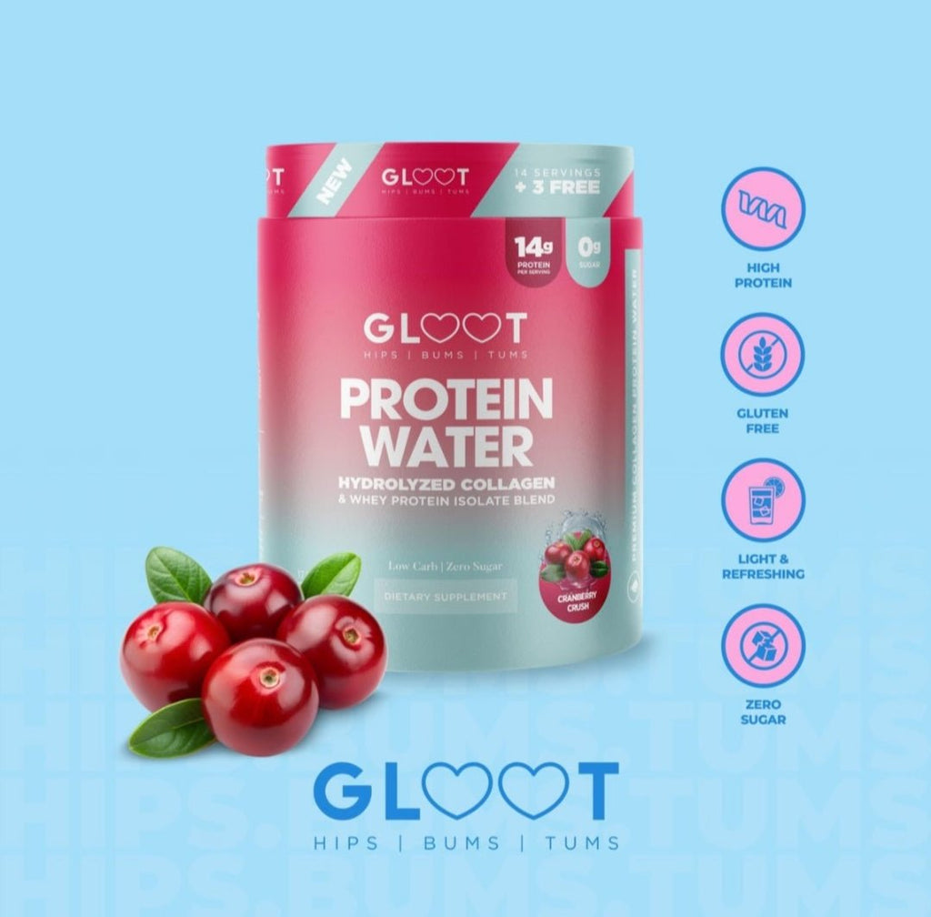 Gloot Protein Water Cranberry Crush - Vigorous Lifestyle