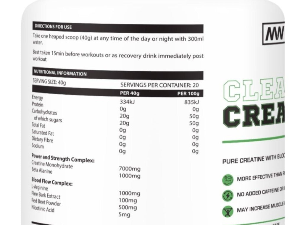 My Wellness Clean Creatine - Vigorous Lifestyle