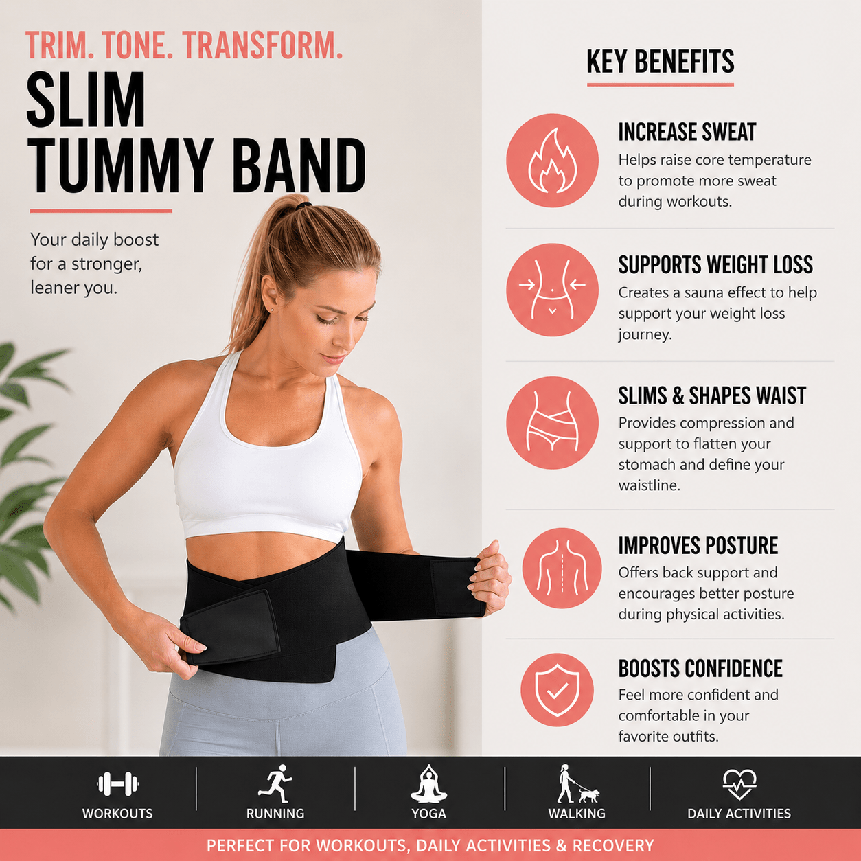 Slim Tummy Band - Vigorous Lifestyle