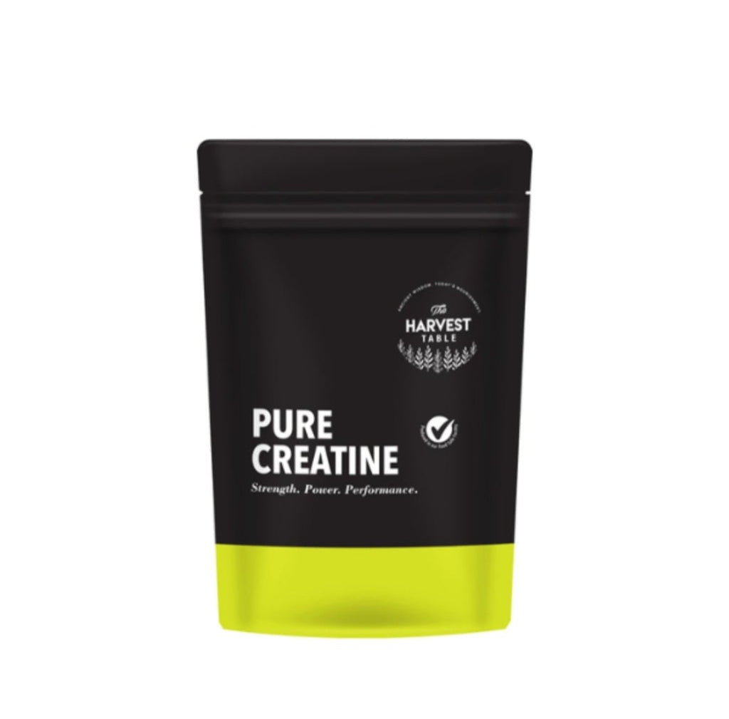 The Harvest Table Pure Creatine Powder 200g Pouch - Vigorous Lifestyle