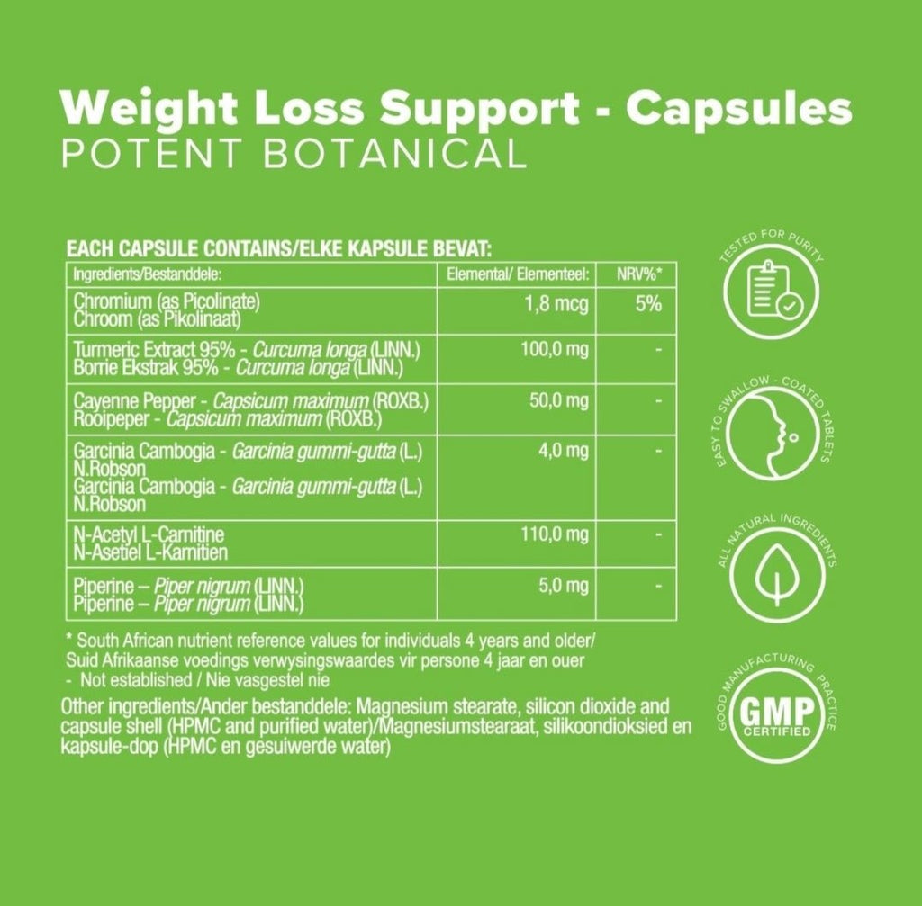 Vitatech Weight Loss Support 30 Capsules - Vigorous Lifestyle