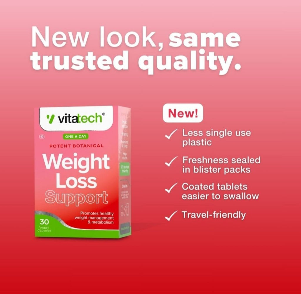 Vitatech Weight Loss Support 30 Capsules - Vigorous Lifestyle
