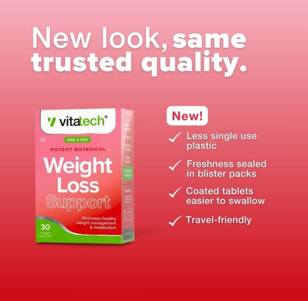 Vitatech Weight Loss Support 30 Capsules - Vigorous Lifestyle