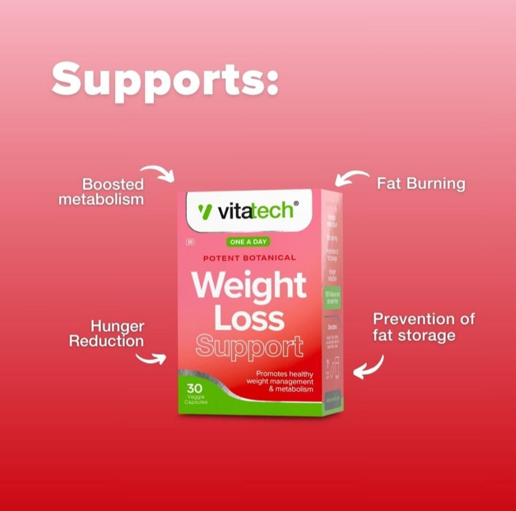 Vitatech Weight Loss Support 30 Capsules - Vigorous Lifestyle